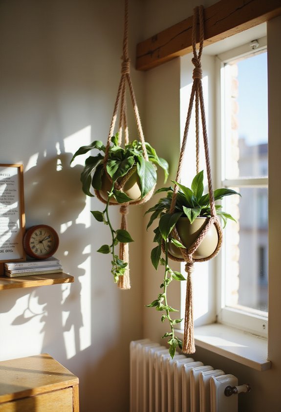 boho charm with greenery