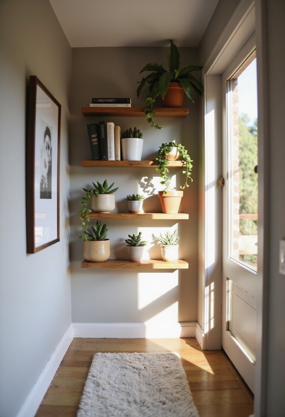 charming display for hallways