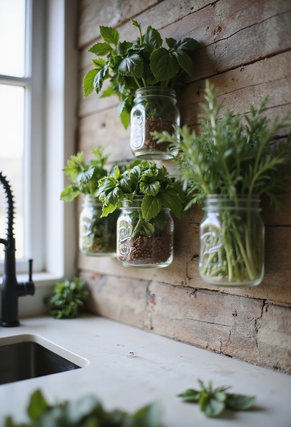charming indoor herb planters