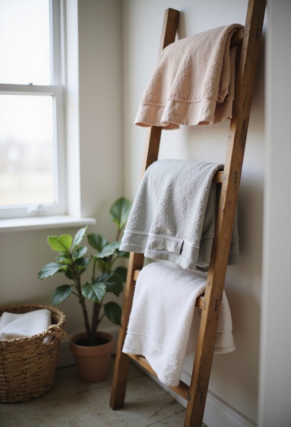charming towel organization solution