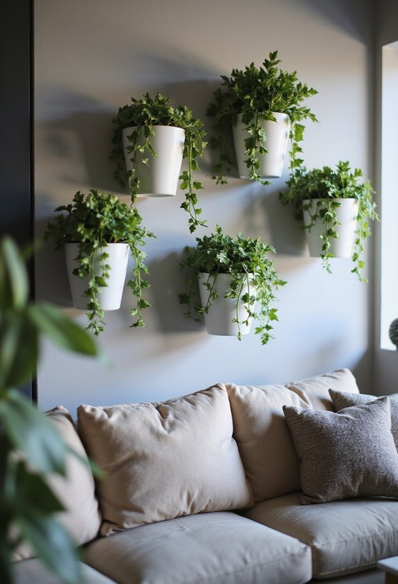 charming wall hanging planters