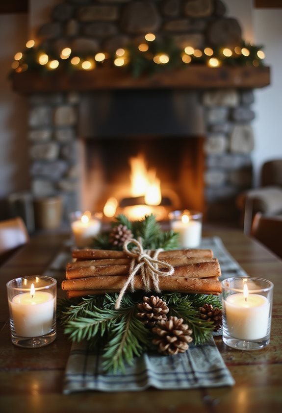 cinnamon stick centerpiece ideas