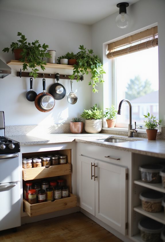 clever kitchen space saving hacks