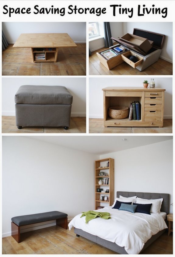 5 Space-Saving Storage Furniture for Tiny Living