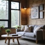 contemporary rustic interior design