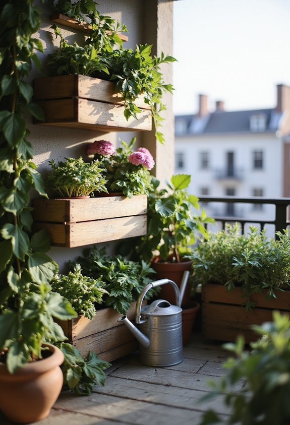 cozy green retreat crates