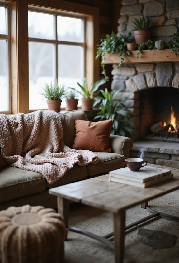 cozy knit throw blankets