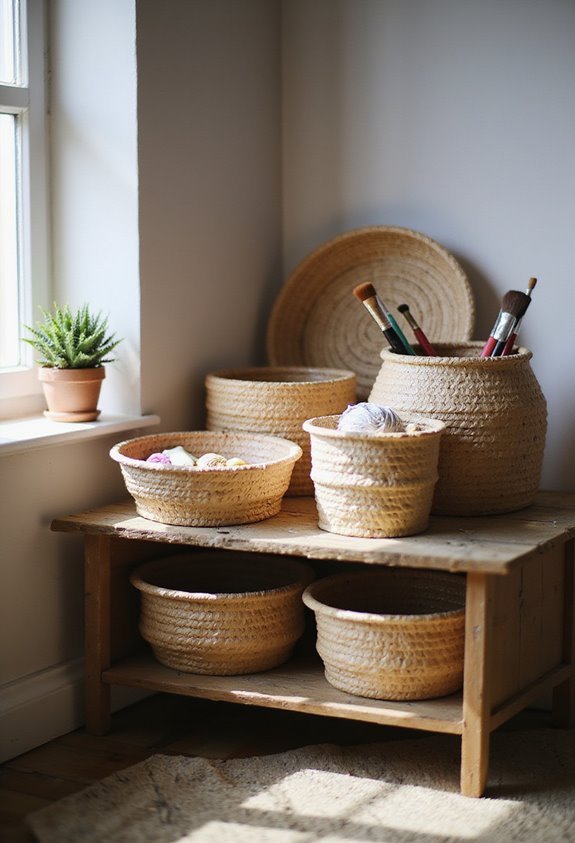 cozy organized craft sanctuary