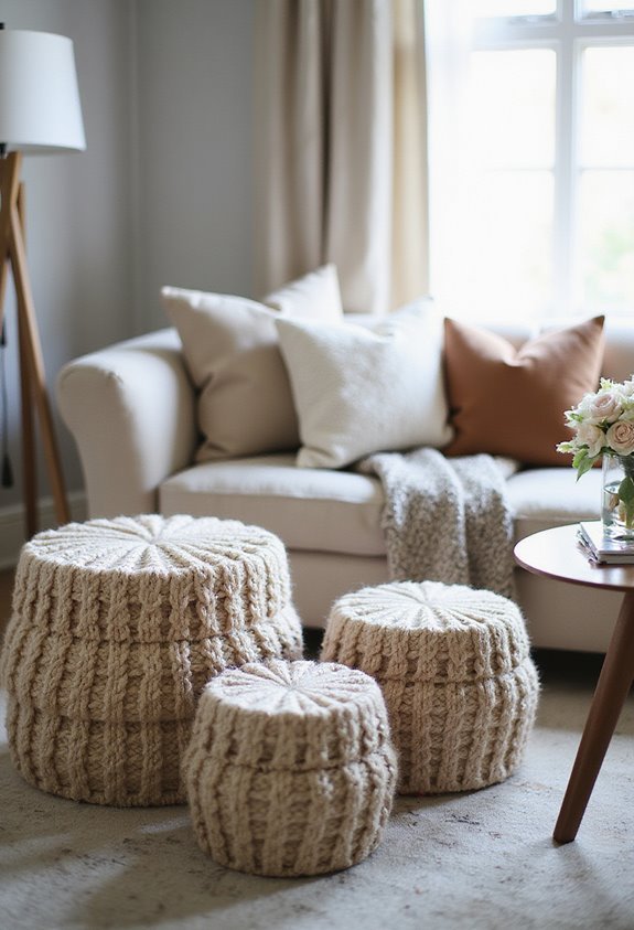 cozy storage decor solution