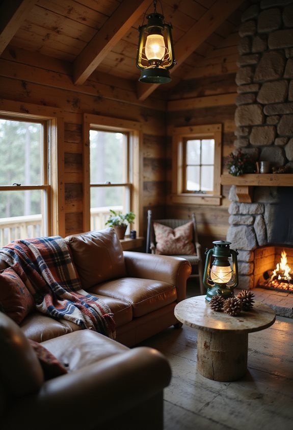 cozy vintage lantern atmosphere