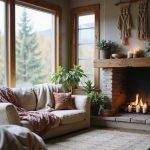 eclectic rustic interior design