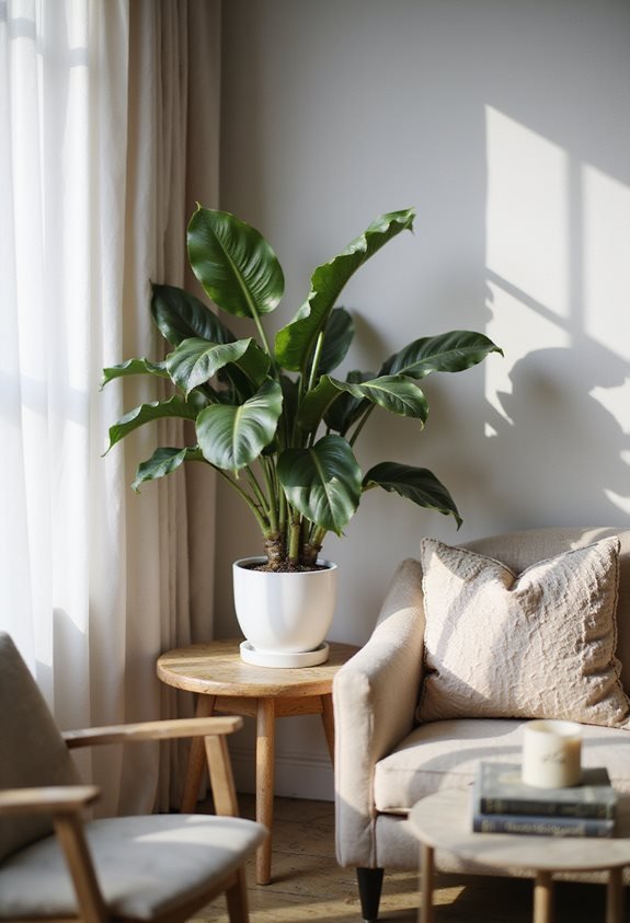 elegant greenery home decor