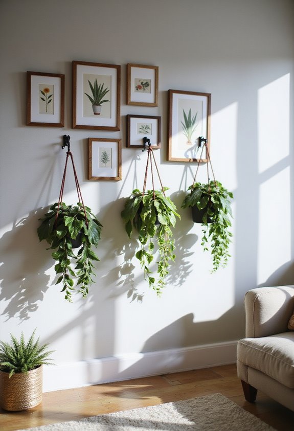 lush hanging plant aesthetics