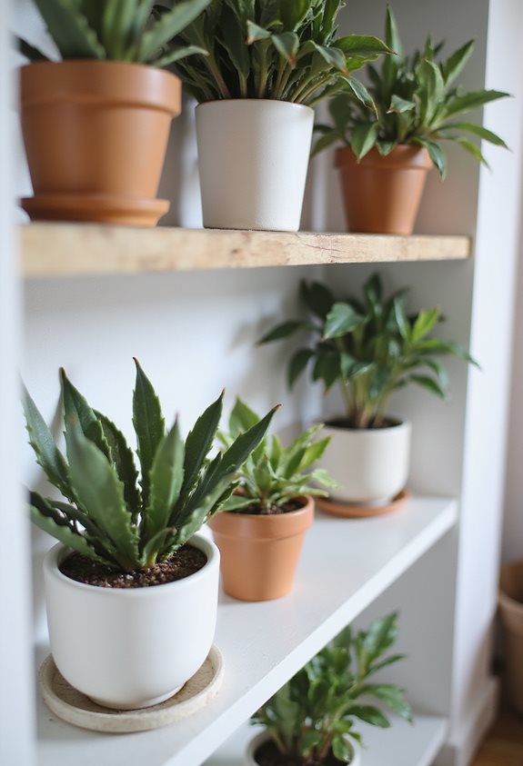minimalist plant display ideas