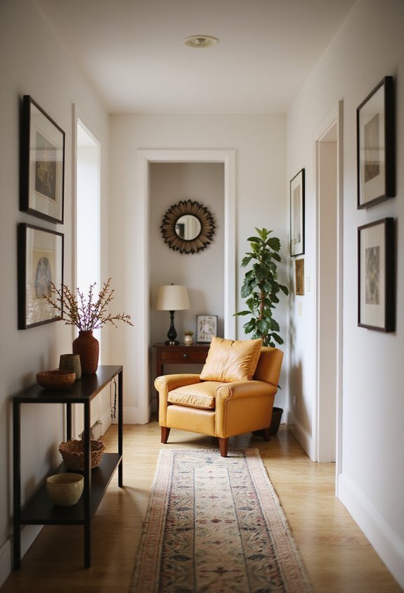 narrow hallway decor ideas