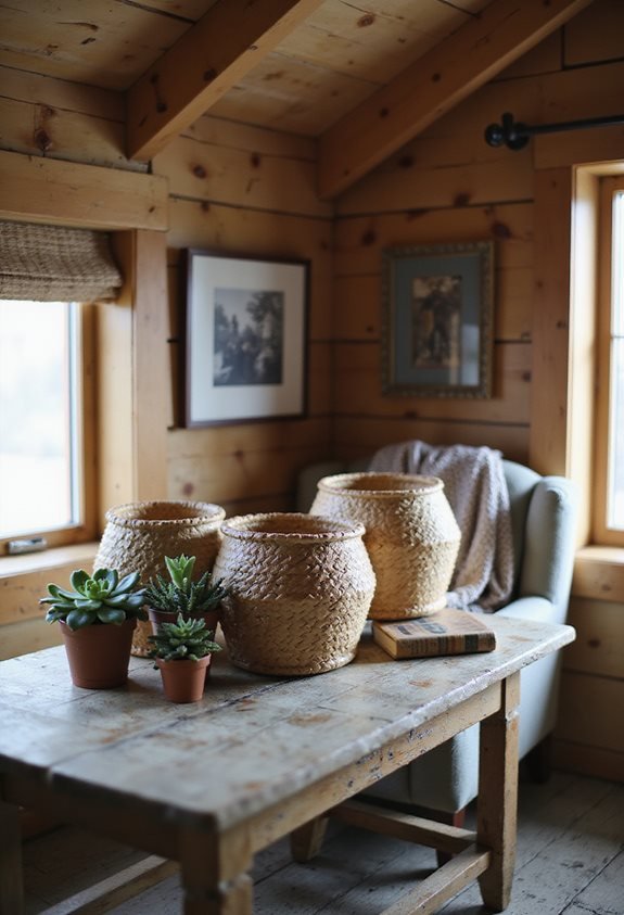 natural rustic cabin decor