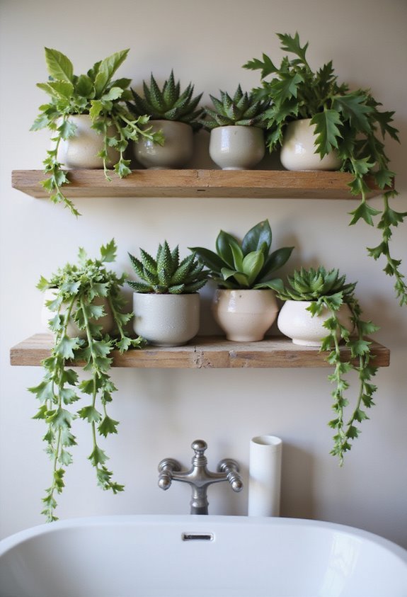 nature inspired bathroom decor