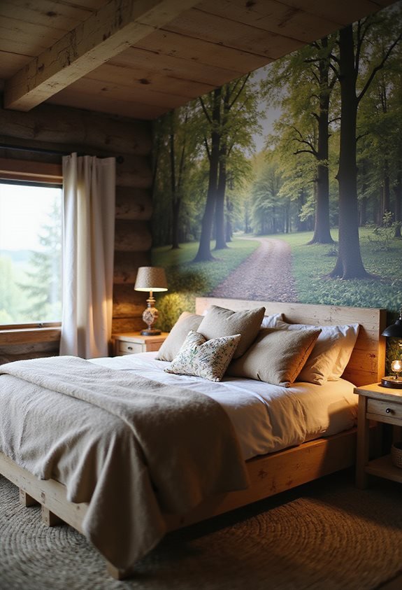 nature inspired bedroom decor