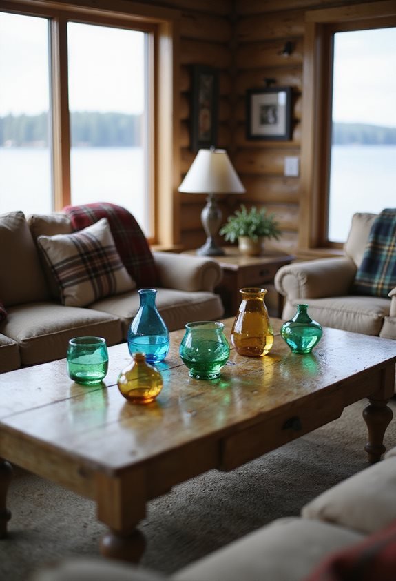 nautical glass buoy decor