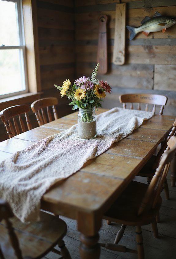 ocean inspired dining decor