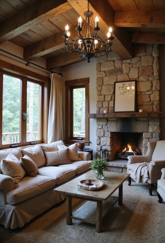 rustic charm cabin decor