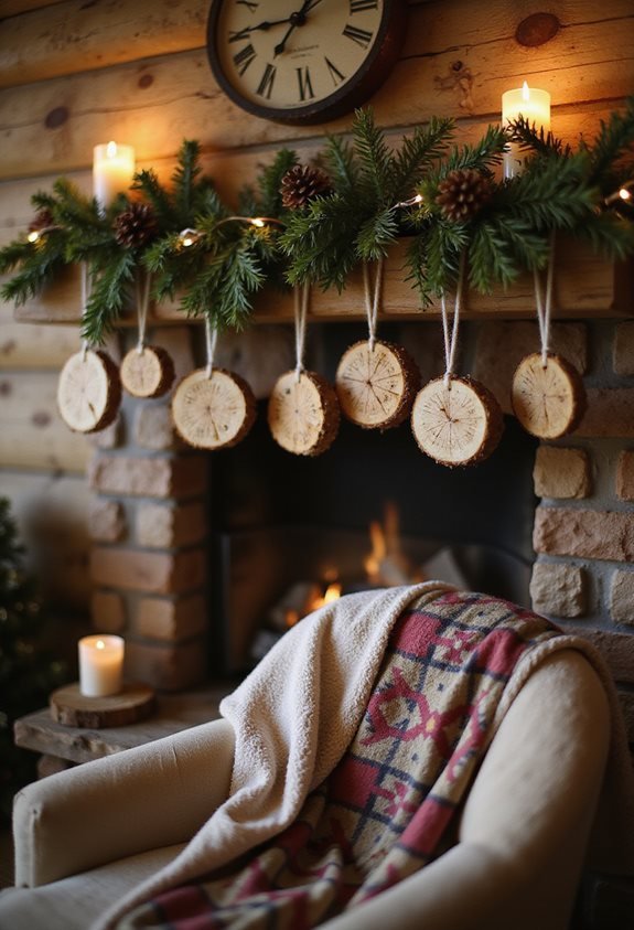 rustic charm christmas ornaments