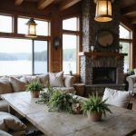 rustic lakeside cabin decor