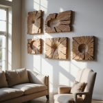 rustic wood wall art