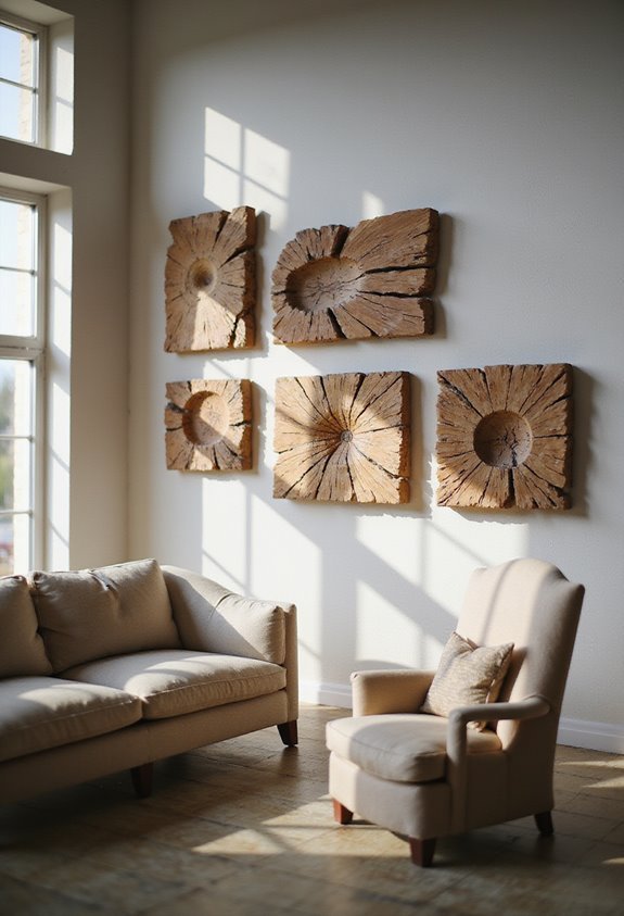 rustic wood wall art