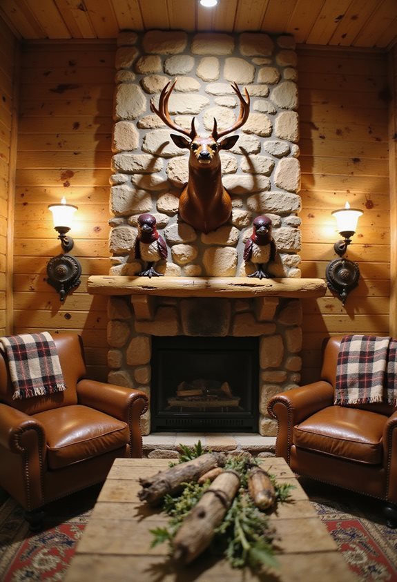 rustic wooden wall decor