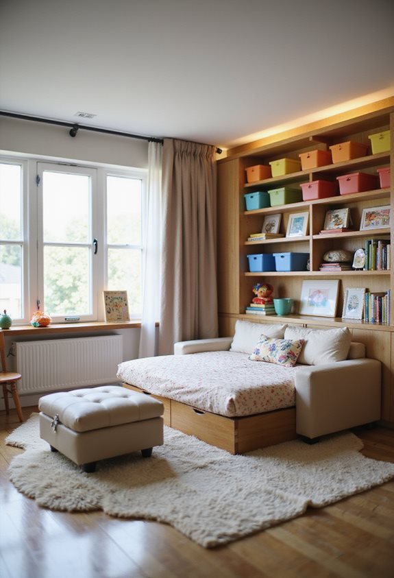 stylish kids storage furniture