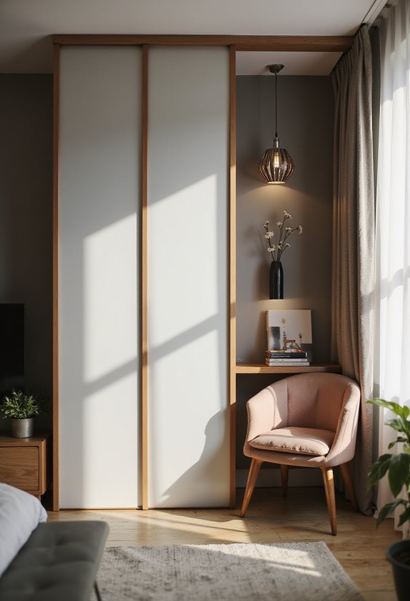 stylish small space dividers