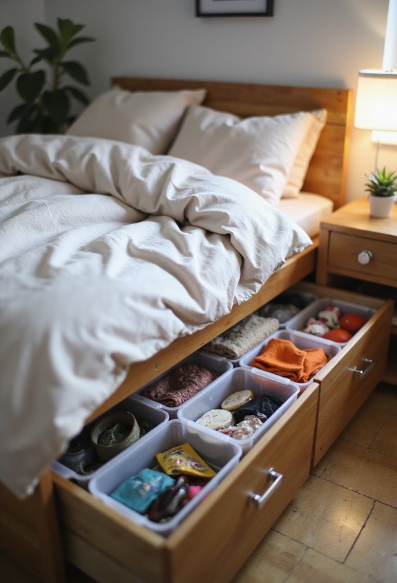 under bed storage transformation solutions