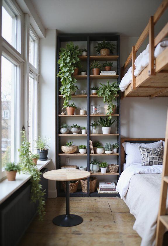 vertical storage for apartments