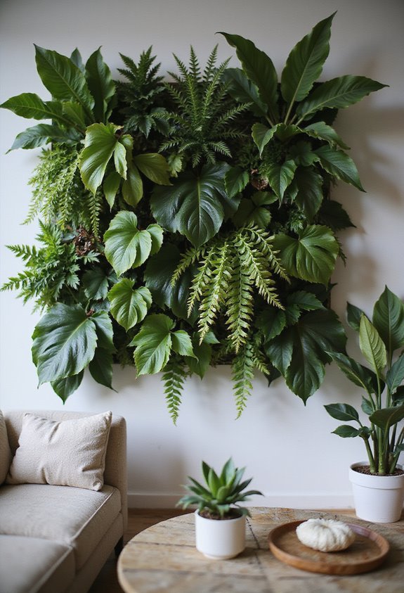 vibrant indoor plant decor