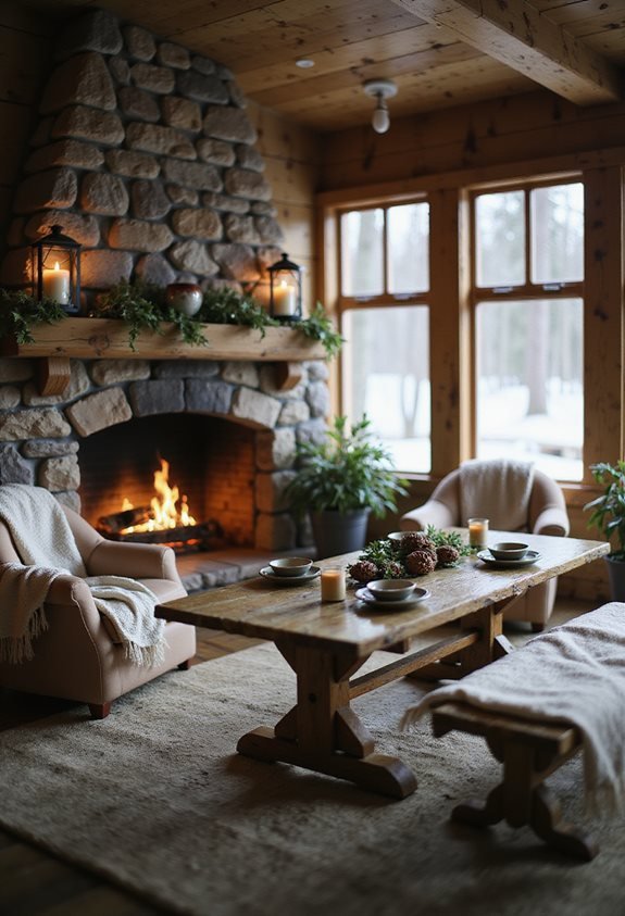 Log Cabin Decor Ideas for a Warm, Woodsy Getaway
