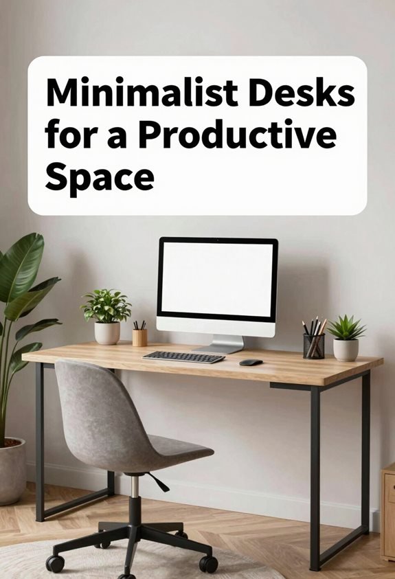 minimalist desk selection considerations