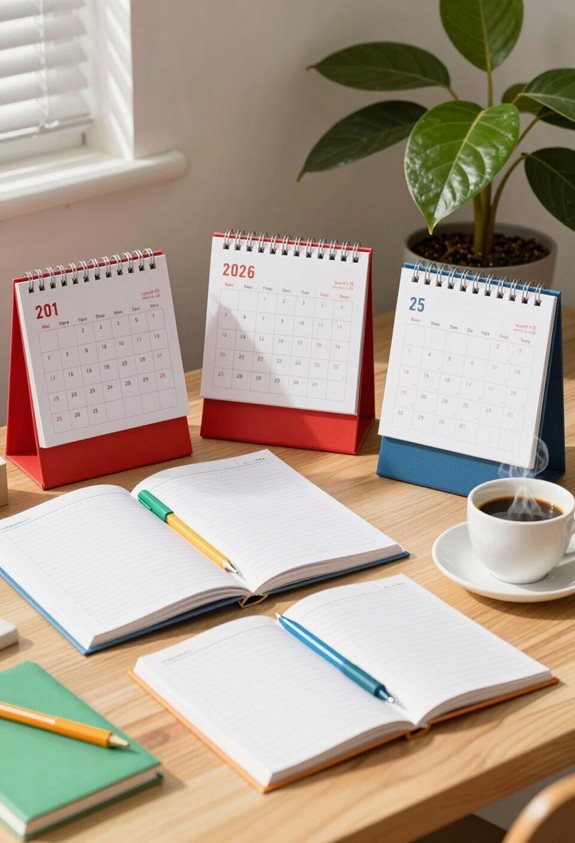 14 Best Desk Calendars and Planners to Keep You Organized in 2026